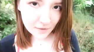 An Asian girl got fucked by the first guy in a new city