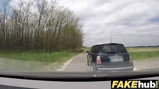 Unregistered driver gets fucked by a fake cop in uniform