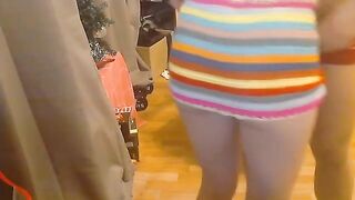 Schoolgirl fucks with her boyfriend at home