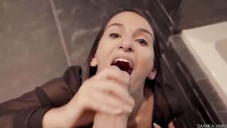 Five-star blowjob and fuckface for Danika Mori’s big dick in 4K