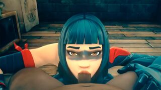Skinny babes get fucked hard in this intense Fortnite compilation video