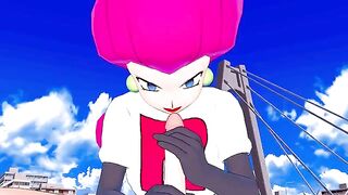 Jessie Team Rocket seduces with her slim body in POV