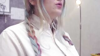 Doctor prescribed sex with a blindfold for a lovely babe