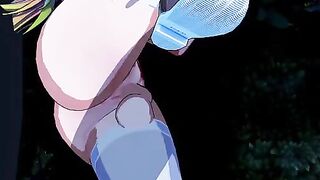 Blue Exorcist 3D Hentai with Shura Kirigakure's captivating scenes