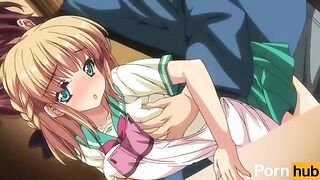 The girl just has fun and receives cock in her sweet pussy