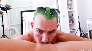 A man with a big dick should eat her pussy and fuck her hard