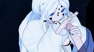 Spider Demon 3D Hentai based on popular anime series Demon Slayer