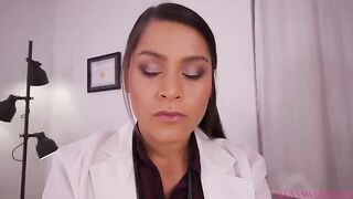 The doctor's orders are to masturbate, as explained by the busty nurse