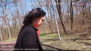 A walk in Nature with a Russian student, led by Public Agent