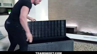Lana Roy’s tight ass gets destroyed by a huge cock in hardcore action