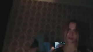 Stepmom gets cock sucked after the party by her stepson