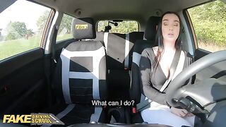A fake driving school instructor cheats with his hot student, Lady Gang