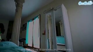 Skinny Latina Eliza Ibarra gets banged hard in her chair