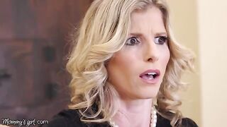 Cory Chase, a dominant widow, engages in intimate acts with her stepdaughter to secure her inheritance
