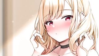 Marin Kitagawa teaches you how to stroke with her hentai JOI skills