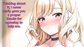 Marin Kitagawa teaches you how to stroke with her hentai JOI skills
