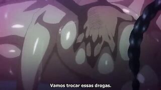 BDSM hentai with a dirty coach in Ep.2