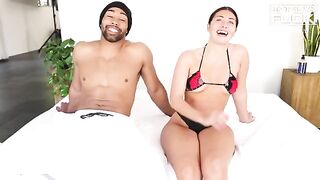 The girl with the big ass Enola gets a lot of cock from Jaxson