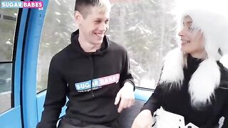 Public sex with hot blondie Christy White in Greece