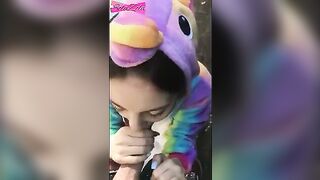 A girl ran away after getting fucked in a public place - SolaZola