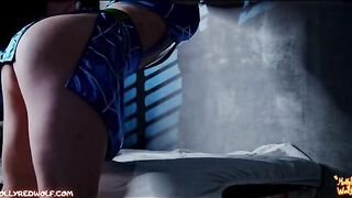Jolyne Cujoh gets caught masturbating, leading to a thorough body search in a steamy scene featuring the iconic redhead MollyRedWolf, whose captivating performances often include intense oral creampie scenes that match the passionate vibe of this encounte