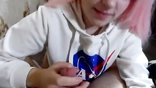 The cute girl was reading a book when she was interrupted