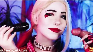 A big dick for the crazy Harley Quinn, as if MollyRedWolf was there