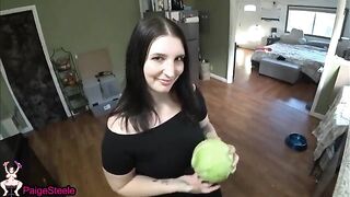 A cum obsessed sister-in-law gets her pussy filled with sticky sperm in a taboo roleplay scene