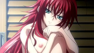 Rias welcomes her new servant in a captivating hentai JOI scene