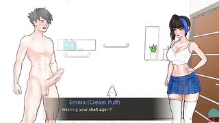 The players are trapped in a mysterious situation with captivating figures