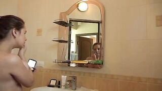 A mature woman has sex dreams and indulges in morning masturbation