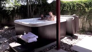 Hairy Italian stud with great body handles all the ass on Kenzie in doggystyle