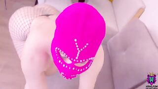 Amateur woman with a thick ass has real sex with a big dick