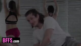 A yoga master fucked his students and instructor in steamy session
