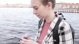 The first date with a girl turned into a passionate sex