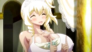 A hot orgy with princesses and multiple creampie finishes in the kingdom