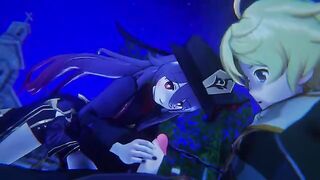 Hu Tao Genshin Impact 3D HENTAI Remake Shortver - a hot remake of the iconic character
