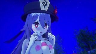 Hu Tao Genshin Impact 3D HENTAI Remake Shortver - a hot remake of the iconic character