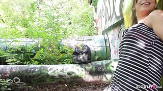 German scout picked up a Turkish mature for hardcore sex on camera