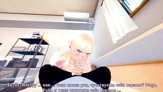 A sexy girl is dressing up to please her lover in this captivating scene