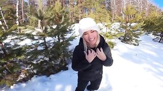 A girl got lost in the forest and a forester named Vitya showed her the way