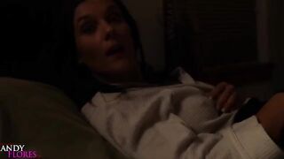 The hot teacher called the guy to her home for a sleepover