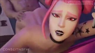 Fortnite Haze Hentai Compilation - 3D Animation Porn