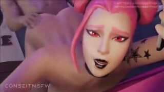 Fortnite Haze Hentai Compilation - 3D Animation Porn