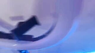 The stepson is having fun with his sexy stepmom in the kitchen