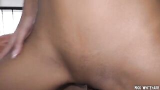Skinny Asian teen Lia Lin got fucked hard and fast