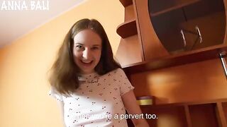 A girl was caught with a sex toy in the bathroom, now it's time to use it