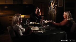 What will happen with the guy and these two girls?