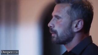 Goddess Elena Koshka is having a mind-blowing threesome in an intense scene