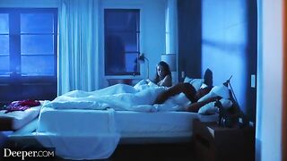 Goddess Elena Koshka is having a mind-blowing threesome in an intense scene